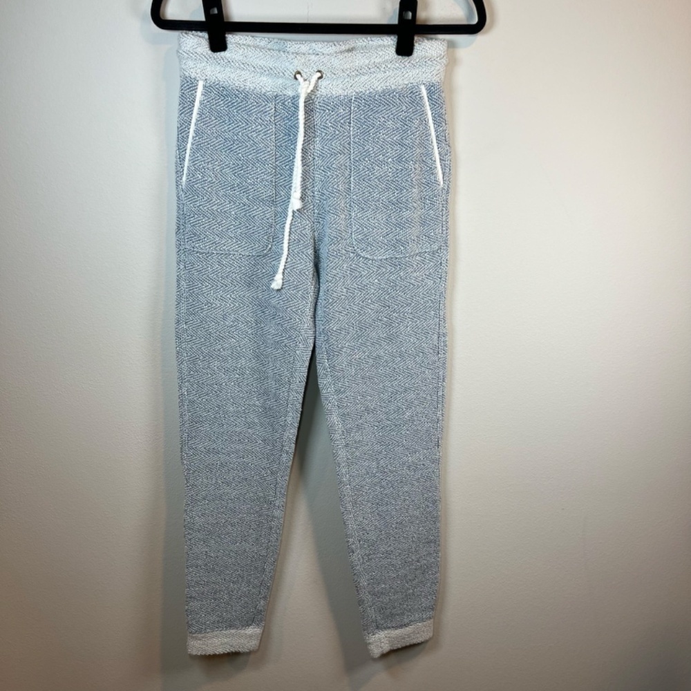 Faherty Herringbone Knit Joggers